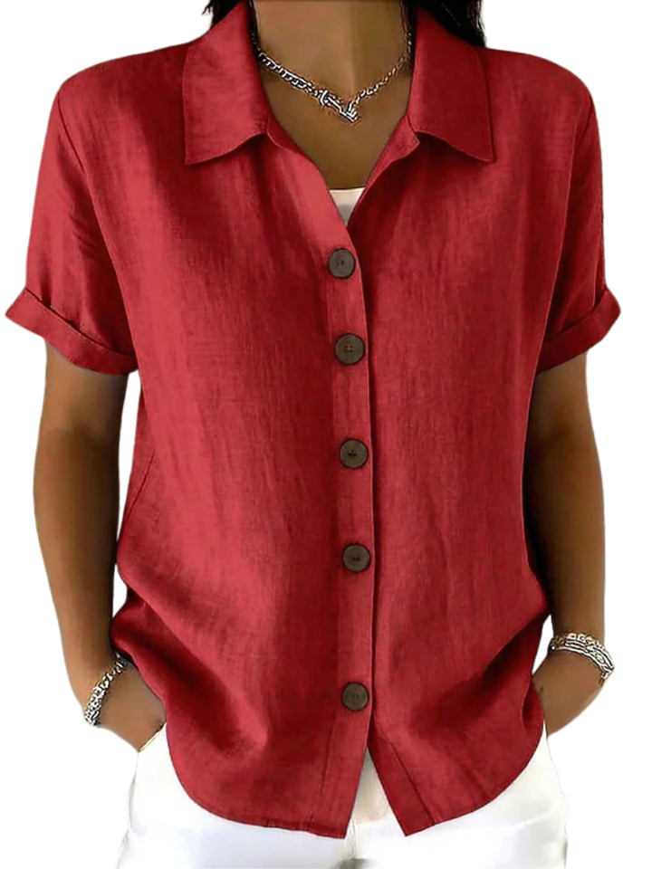 Gracie™ | Relaxed Short Sleeve Women’s Shirt