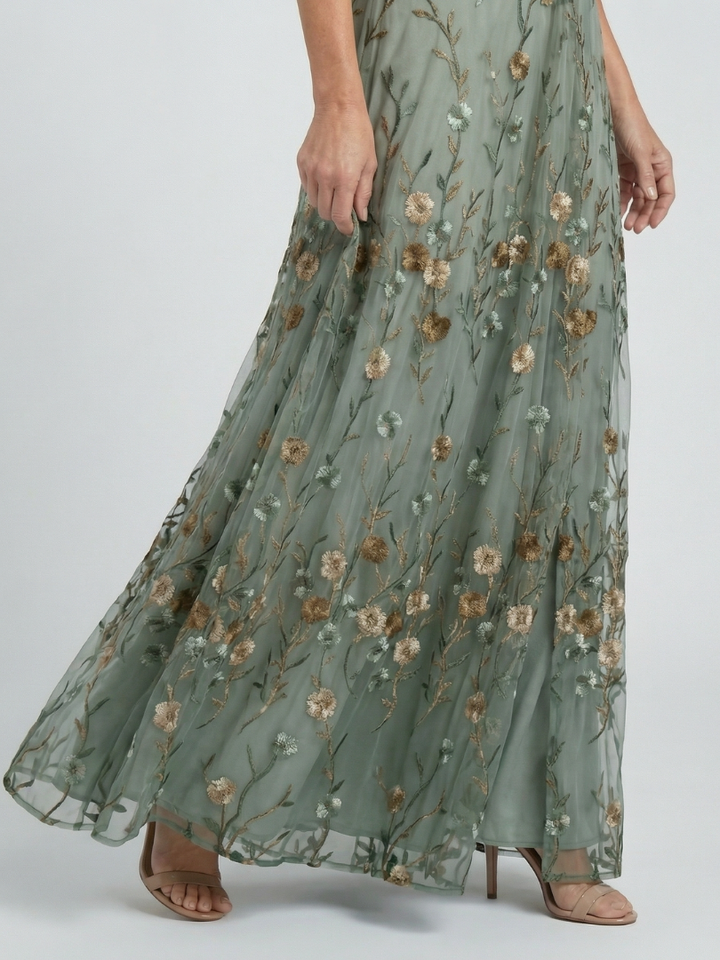 Serena | Floral Flow Maxi Dress