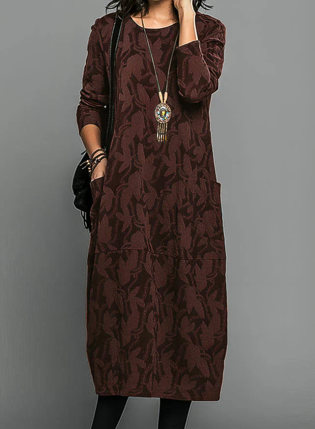 Cassie™ | Casual Round Neck Dress