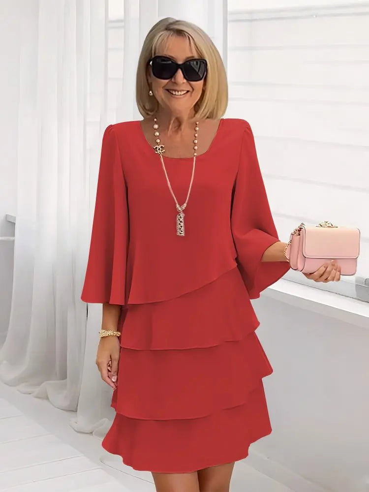 Camille™ | Soft Layered Dress
