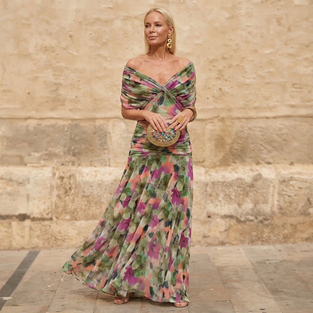 Camille™ | Elegant Pleated Dress